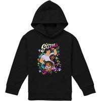 Disney Encanto Mirabel, Isabela & Luisa Have Sister Goals Youth Kids Pull-Over Hoodie, Black | Size: 9-11 Years