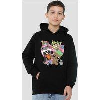 Marvel Guardians Of The Galaxy Rocket & Groot Bff Youth Kids Pull-Over Hoodie, Black | Size: 7-8 Years