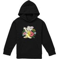 Disney Snow White Greetings From Dopey Youth Kids Pull-Over Hoodie, Black | Size: 12-13 Years