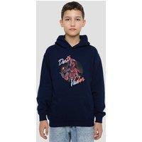 Disney Star Wars Vader Wave Youth Kids Pull-Over Hoodie, Navy | Size: 5-6 Years
