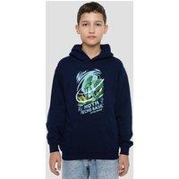 Disney Star Wars Echo Base Attack Youth Kids Pull-Over Hoodie, Navy | Size: 7-8 Years
