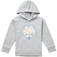 Disney Winnie The Pooh I Am Snow Cute Youth Kids Pull-Over Hoodie, Athletic Heather in Grey | Size: 5-6 Years