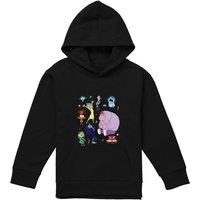 Disney Inside Out 2 In A Mood Youth Kids Pull-Over Hoodie, Black | Size: 9-11 Years
