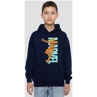 Marvel Iron Man Emerge Youth Kids Pull-Over Hoodie, Navy | Size: 5-6 Years