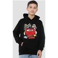 Disney Race Mode 95 Youth Kids Pull-Over Hoodie, Black | Size: 9-11 Years