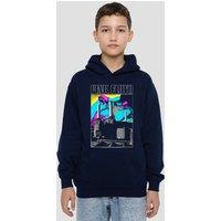 Pink Floyd Animals Sky Youth Kids Pull-Over Hoodie, Navy | Size: 12-13 Years