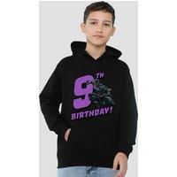 Marvel Black Panther Birthday 9 Youth Kids Pull-Over Hoodie, Black | Size: 12-13 Years