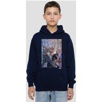 Marvel X-Men Sabretooth Dogs Youth Kids Pull-Over Hoodie, Navy | Size: 5-6 Years