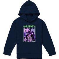 Whitney Houston Motorcycle Queen Youth Kids Pull-Over Hoodie, Navy | Size: 5-6 Years