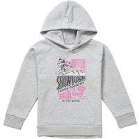 Disney Mickey Mouse Snowtown Ski Youth Kids Pull-Over Hoodie, Athletic Heather in Grey | Size: 12-13 Years