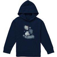 Disney Frozen Olaf Trying To Keep It Together Youth Kids Pull-Over Hoodie, Navy | Size: 12-13 Years