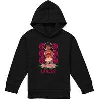 Disney Moana 2 Simea Little Sis Youth Kids Pull-Over Hoodie, Black | Size: 9-11 Years
