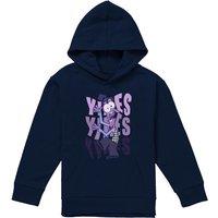 Disney Inside Out 2 Fear Youth Kids Pull-Over Hoodie, Navy | Size: 5-6 Years