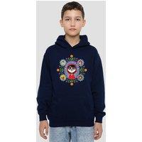 Disney Coco Remember Me With Miguel, Ernesto, Imelda, Dante, Hector Youth Kids Pull-Over Hoodie, Navy | Size: 5-6 Years