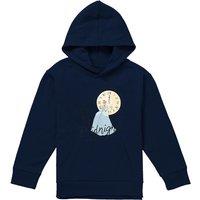 Disney Cinderella New Year'S Eve, Here Till Midnight Youth Kids Pull-Over Hoodie, Navy | Size: 12-13 Years