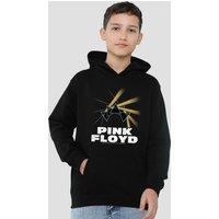 Pink Floyd Dark Side Of The Moon Table Prism Youth Kids Pull-Over Hoodie, Black | Size: 7-8 Years