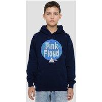 Pink Floyd Circle Of Prisms Youth Kids Pull-Over Hoodie, Navy | Size: 7-8 Years