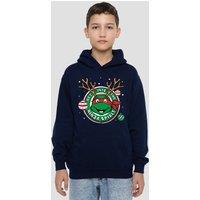Nickelodeon Teenage Mutant Ninja Turtles Ninja Spirit Youth Kids Pull-Over Hoodie, Navy | Size: 12-13 Years