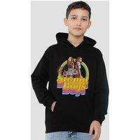 Stranger Things Stupid Boys Youth Kids Pull-Over Hoodie, Black | Size: 5-6 Years