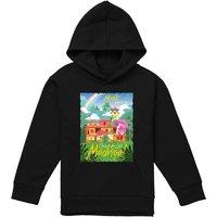 Disney Encanto Magic Awaits You...Casa De Los Madrigal Poster Youth Kids Pull-Over Hoodie, Black | Size: 9-11 Years