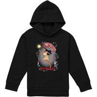 Disney Pocahontas Birthday Princess With Meeko Youth Kids Pull-Over Hoodie, Black | Size: 5-6 Years