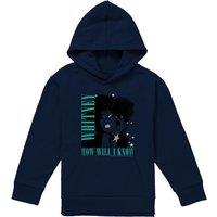 Whitney Houston How Will I Know Youth Kids Pull-Over Hoodie, Navy | Size: 7-8 Years