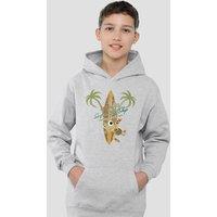 Disney Finding Nemo Surf N Sun Shop Youth Kids Pull-Over Hoodie, Athletic Heather in Grey | Size: 12-13 Years