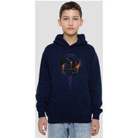 Disney Star Wars R2D2 Paint Drip Youth Kids Pull-Over Hoodie, Navy | Size: 12-13 Years