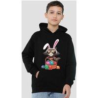 Marvel Guardians Of The Galaxy Sweet Rabbit Youth Kids Pull-Over Hoodie, Black | Size: 12-13 Years