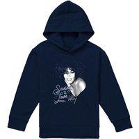 Whitney Houston Saving All My Love Youth Kids Pull-Over Hoodie, Navy | Size: 5-6 Years