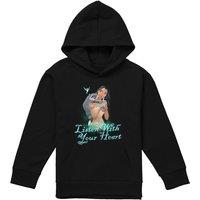 Disney Pocahontas Listen With Your Heart Youth Kids Pull-Over Hoodie, Black | Size: 12-13 Years