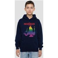 Pink Floyd Bright Relics Youth Kids Pull-Over Hoodie, Navy | Size: 5-6 Years