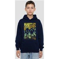 Pink Floyd World Tour 1970 Youth Kids Pull-Over Hoodie, Navy | Size: 12-13 Years