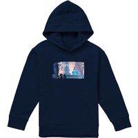 Disney Cinderella & The Prince Dance To Your Own Beat Youth Kids Pull-Over Hoodie, Navy | Size: 7-8 Years