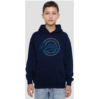 Disney Finding Nemo Squirt Catch A Wave Youth Kids Pull-Over Hoodie, Navy | Size: 5-6 Years