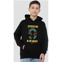 Disney Star Wars Greatest Kid Boba Fett Youth Kids Pull-Over Hoodie, Black | Size: 7-8 Years