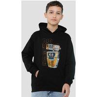 Disney Star Wars The Acolyte Blueprint Pip Droid Youth Kids Pull-Over Hoodie, Black | Size: 12-13 Years