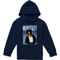 Whitney Houston So Emotional Youth Kids Pull-Over Hoodie, Navy | Size: 5-6 Years