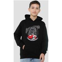 Disney Star Wars Christmas Chewbacca Arrrrgh Socks Again Youth Kids Pull-Over Hoodie, Black | Size: 5-6 Years