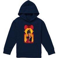 Disney Aladdin The Evil Sorcerer, Jafar Youth Kids Pull-Over Hoodie, Navy | Size: 12-13 Years