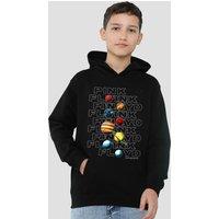 Pink Floyd Pink System Youth Kids Pull-Over Hoodie, Black | Size: 9-11 Years