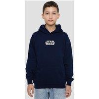 Disney Star Wars Empire Strikes Back Youth Kids Pull-Over Hoodie, Navy | Size: 5-6 Years