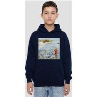 Genesis Foxtrot Youth Kids Pull-Over Hoodie, Navy | Size: 9-11 Years
