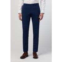 Limehaus Men's Stretch Blue Skinny Trousers | Size: 34R