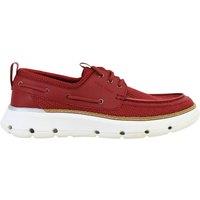 ZERGRAND Regatta Red Boat Shoes