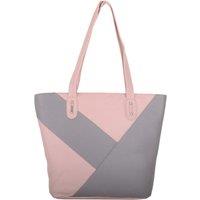 VALITA Women's Multi-Colour Large Genuine Leather Holiday / Beach Shoulder Bag in Pink