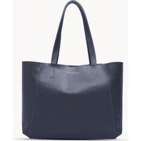 ADELA' Smooth Real Leather Unlined Designer Tote Bag