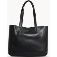 ADELA' Smooth Real Leather Unlined Designer Tote Bag