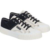Superga Women's Colour Block Trainers in Black | Size: 4
