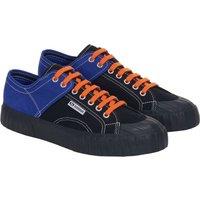 Superga Women's Colour Block Trainers in Navy | Size: 6.5